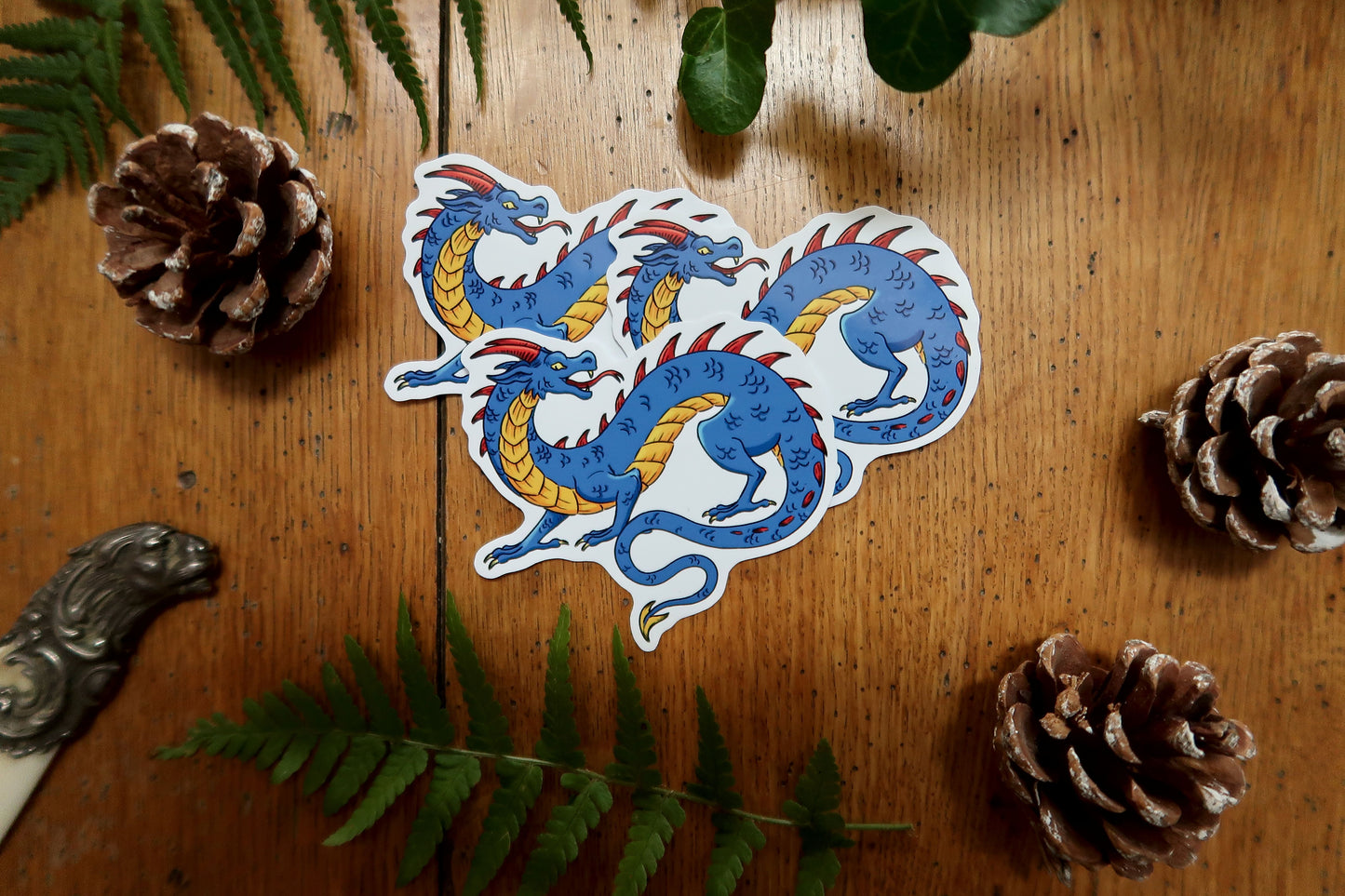 Medieval Creatures - Stickers set or sticker