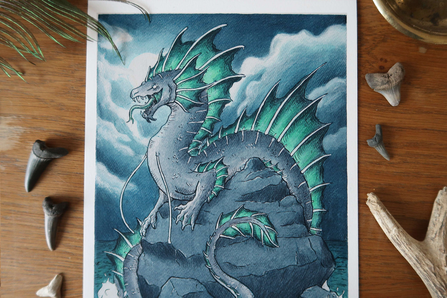 Sea Dragon - Print A5 or A4