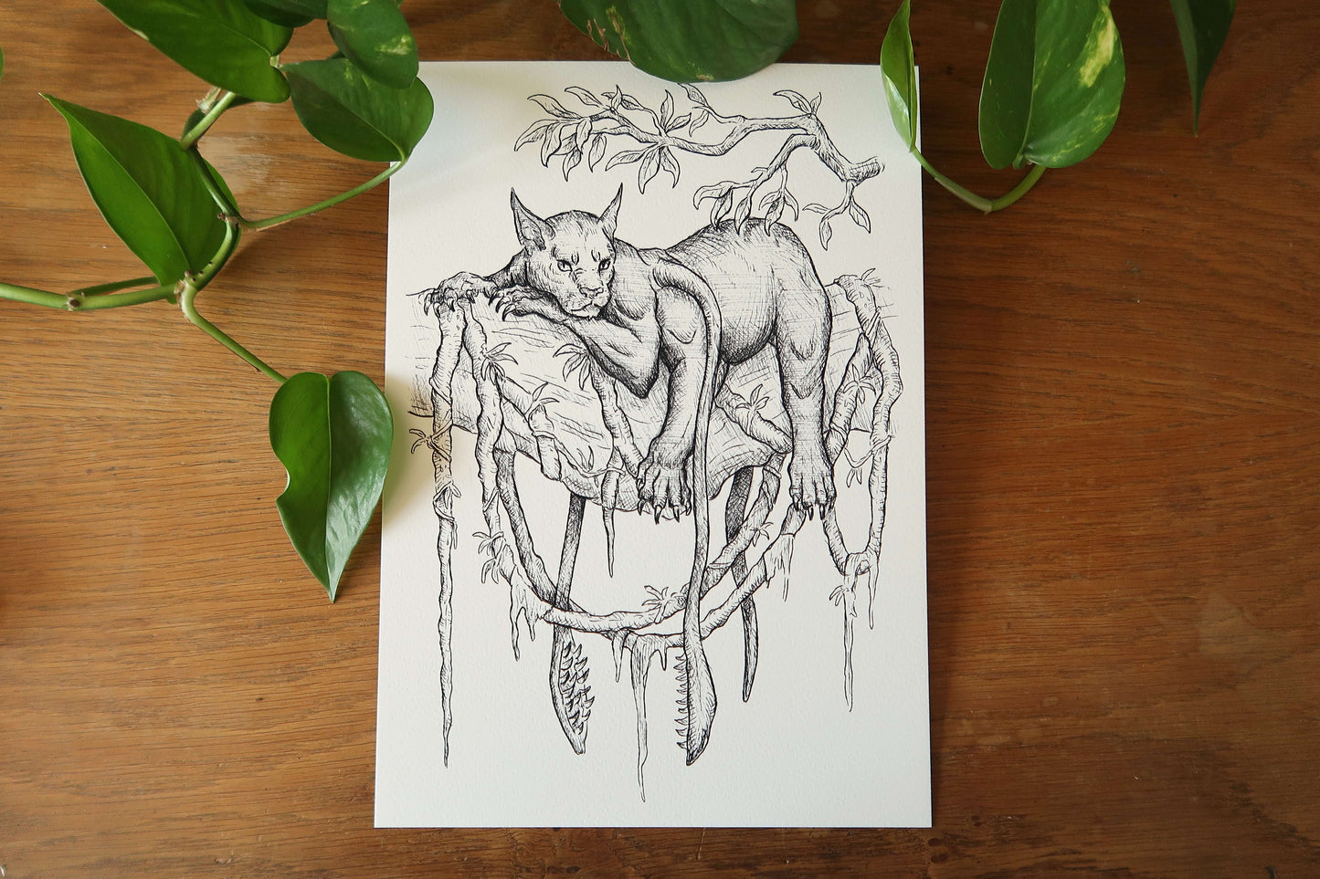 Displacer beast - Print A5 or A4