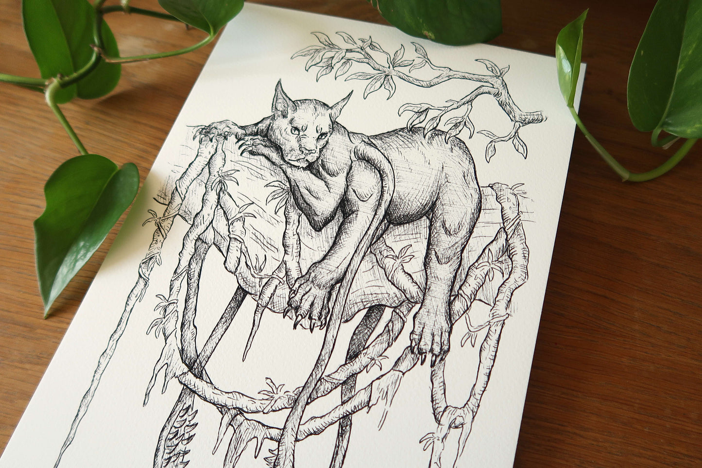 Displacer beast - Print A5 or A4
