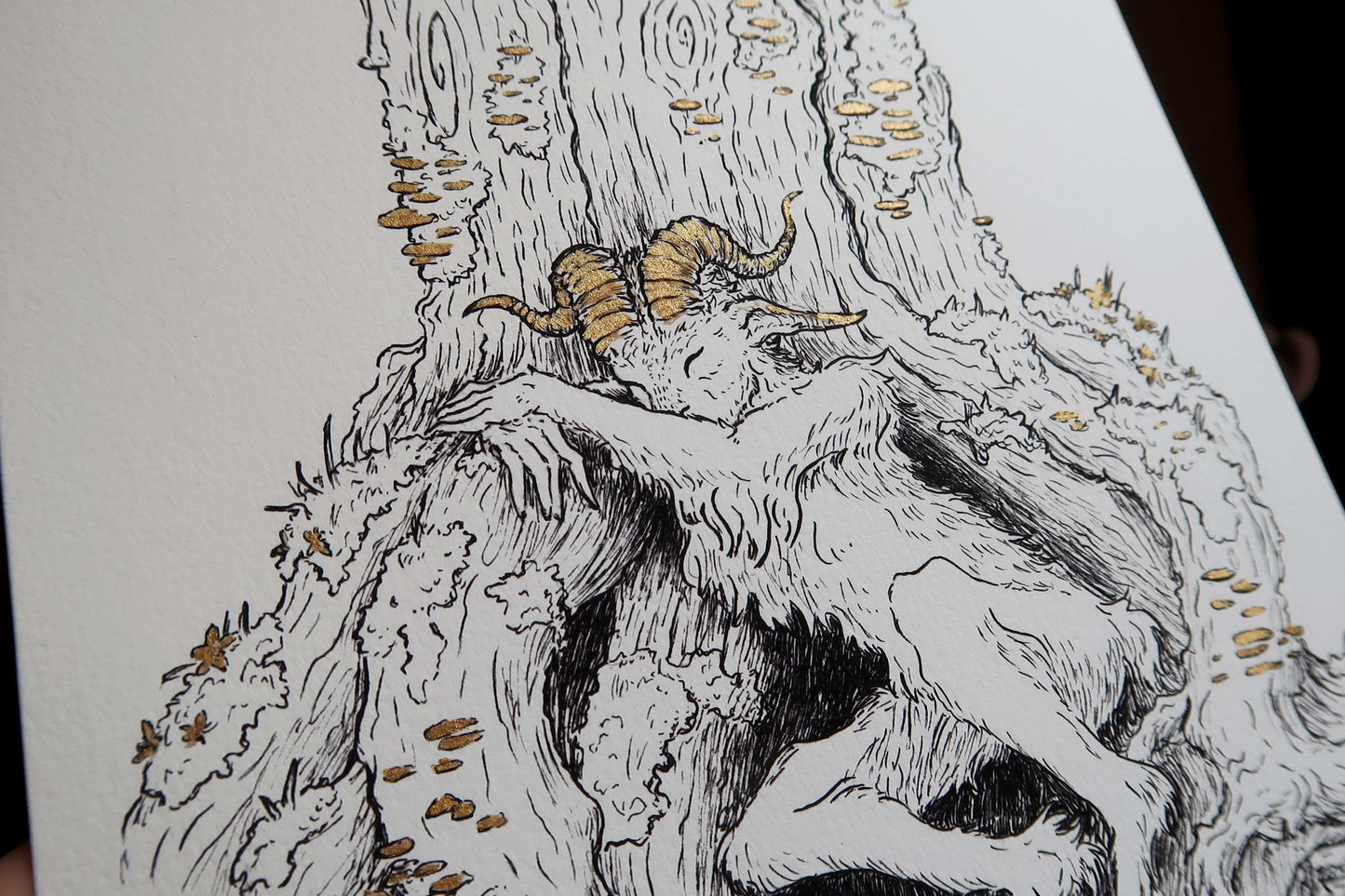 Sleepy Faun - Print