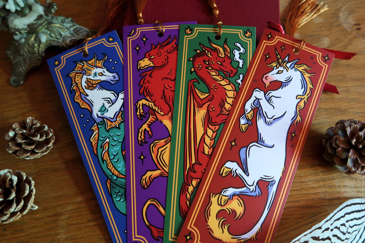 Medieval creatures - Bookmarks