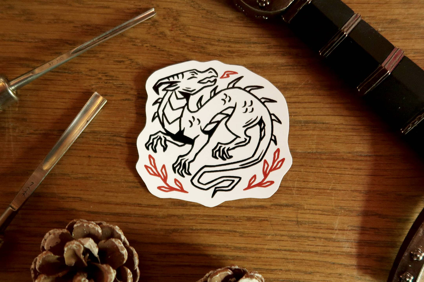 Fire dragon - Sticker