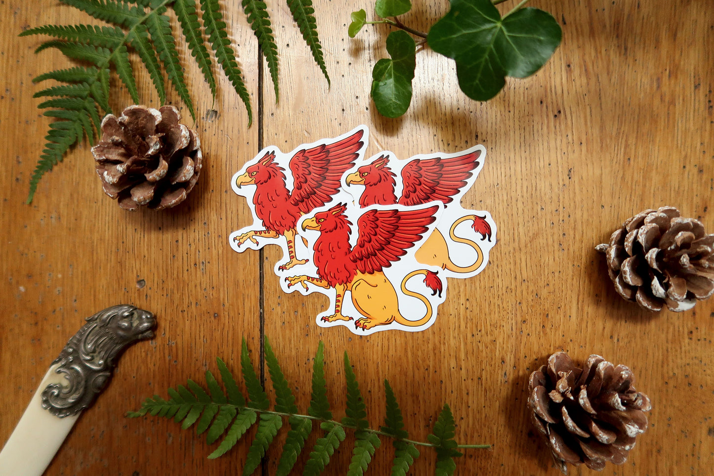 Medieval Creatures - Stickers set or sticker