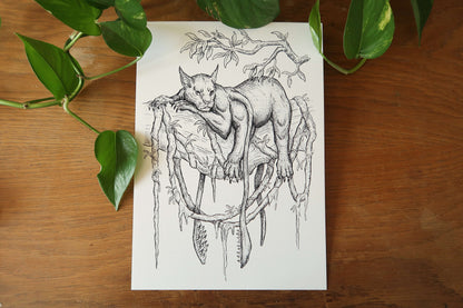 Displacer beast - Print A5 or A4