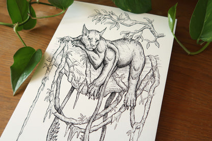 Displacer beast - Print A5 or A4