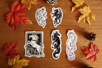 Fantasy creatures - Set 2 -Stickers set or sticker