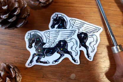 Sparkly pegasus - Sticker