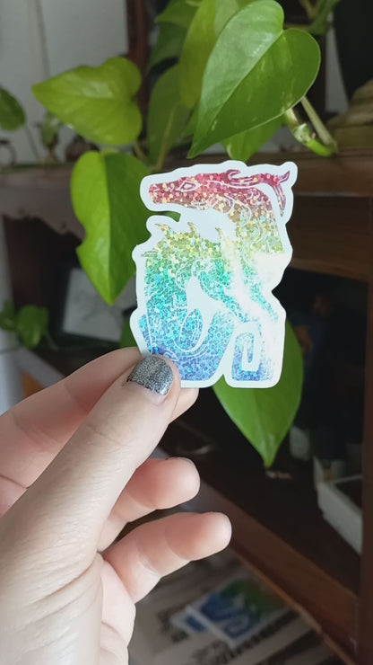 Pride dragon - Stickers