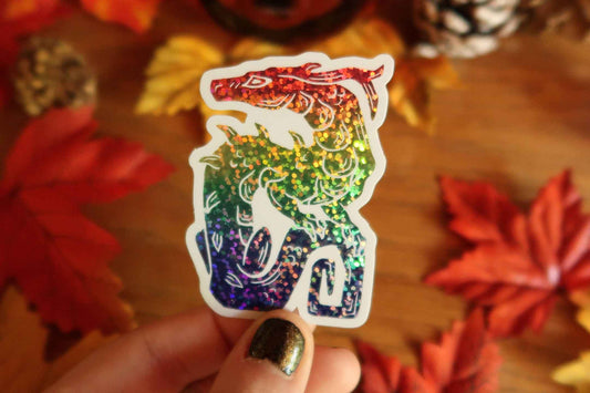 Pride dragon - Stickers