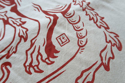Pumpkin dragon - Sand t-shirt