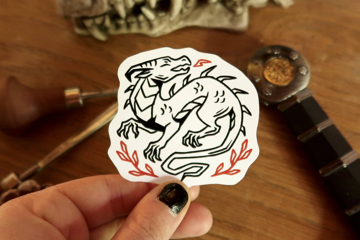 Fire dragon - Sticker