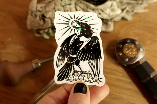 Sparkly Magpie-  Sticker