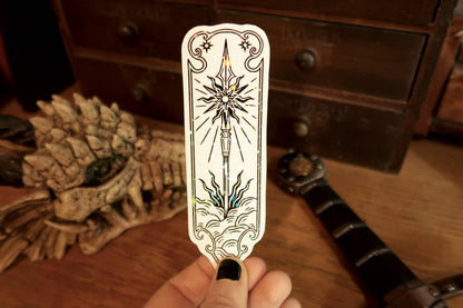 Sparkly Sword and spear-  Stickers set or sticker