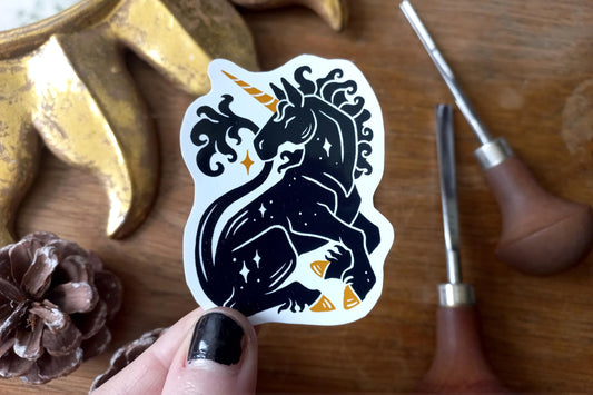Star unicorn - Sticker